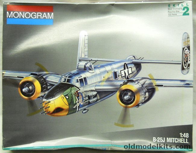 Monogram 1/48 B-25J Mitchell Gun Nose, 5507 plastic model kit